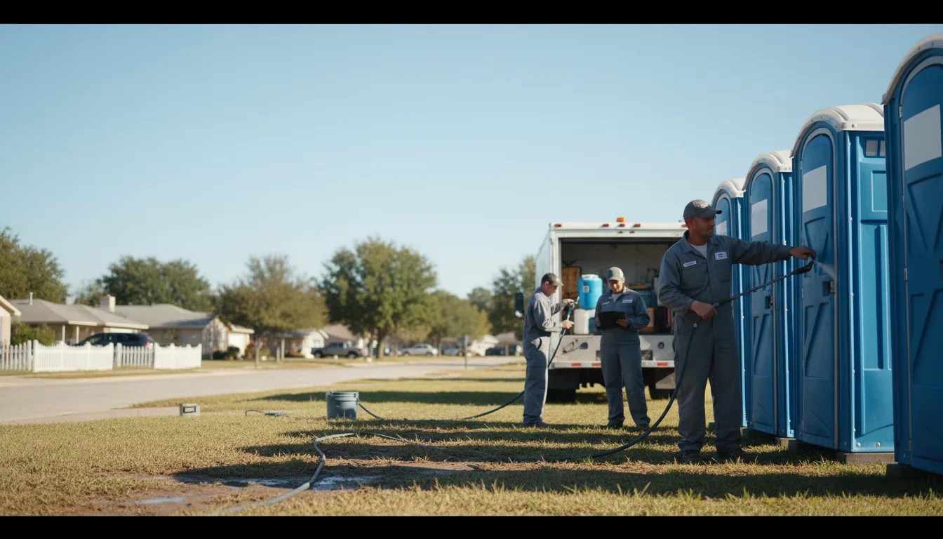 Long-Term Portable Toilet Rental in Louisburg, NC near me